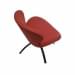 Peggy Fauteuil Side red
