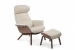 Timeout Fauteuil white hocker