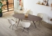 twinny-dining-eettafel-kiezelvorm-butterfly-eetkamerstoelen-draaibaar-zwarte-pootjes